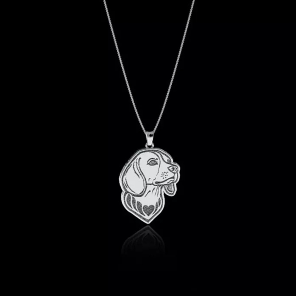 2/$20 BEAGLE 🐕 DOG LOVER NECKLACE ❤️ UNISEX